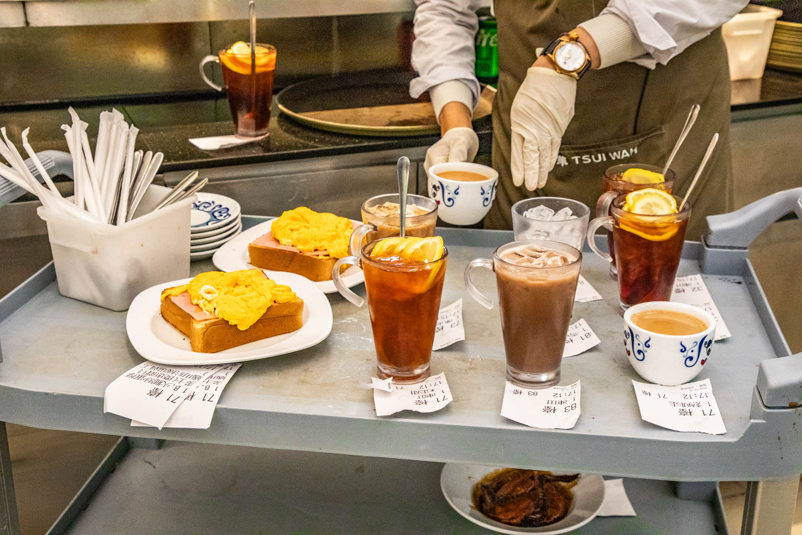 香港機場美食,翠華餐廳(香港國際機場店),香港機場港式料理,香港港式料理,香港茶餐廳 @大手牽小手。玩樂趣