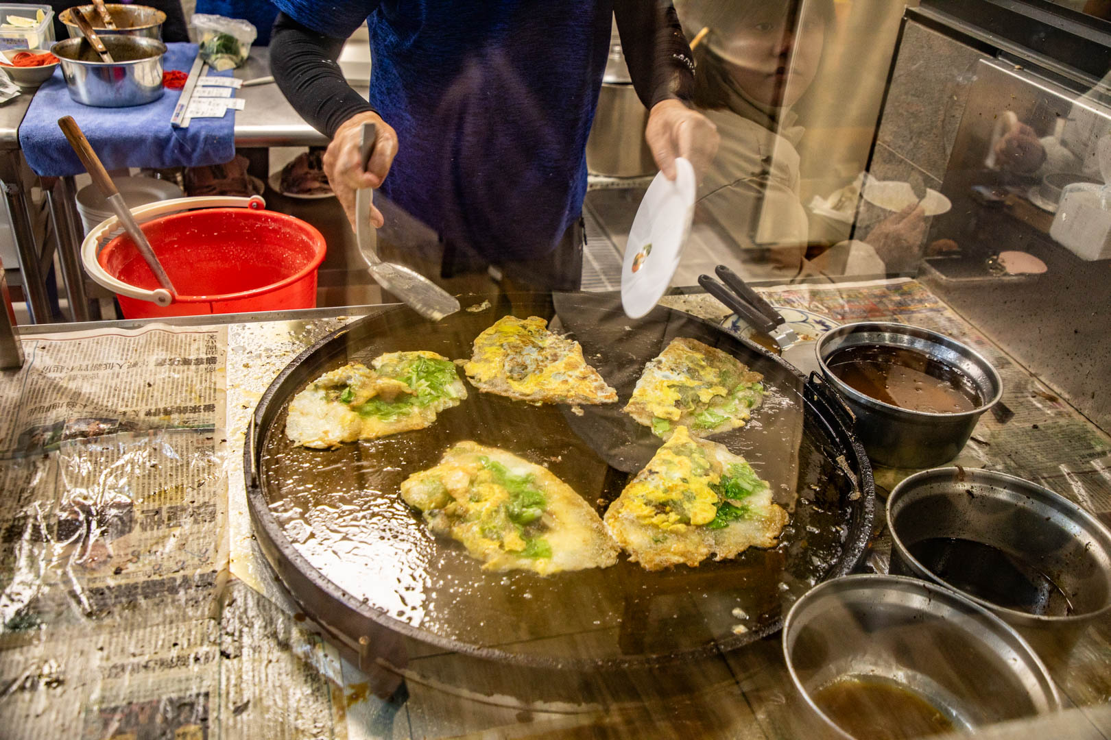 嘉義美食,珍珍海產粥蚵仔煎