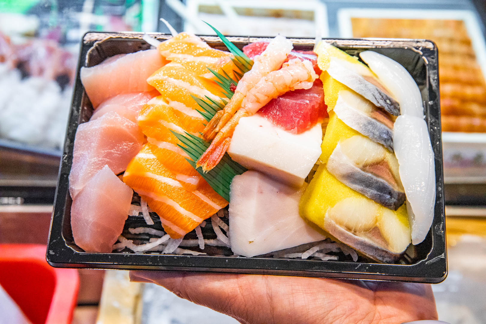 桃園生魚片,竹谷生魚片,竹谷海鮮,桃園新永和市場美食,桃園美食,桃園海鮮 @大手牽小手。玩樂趣