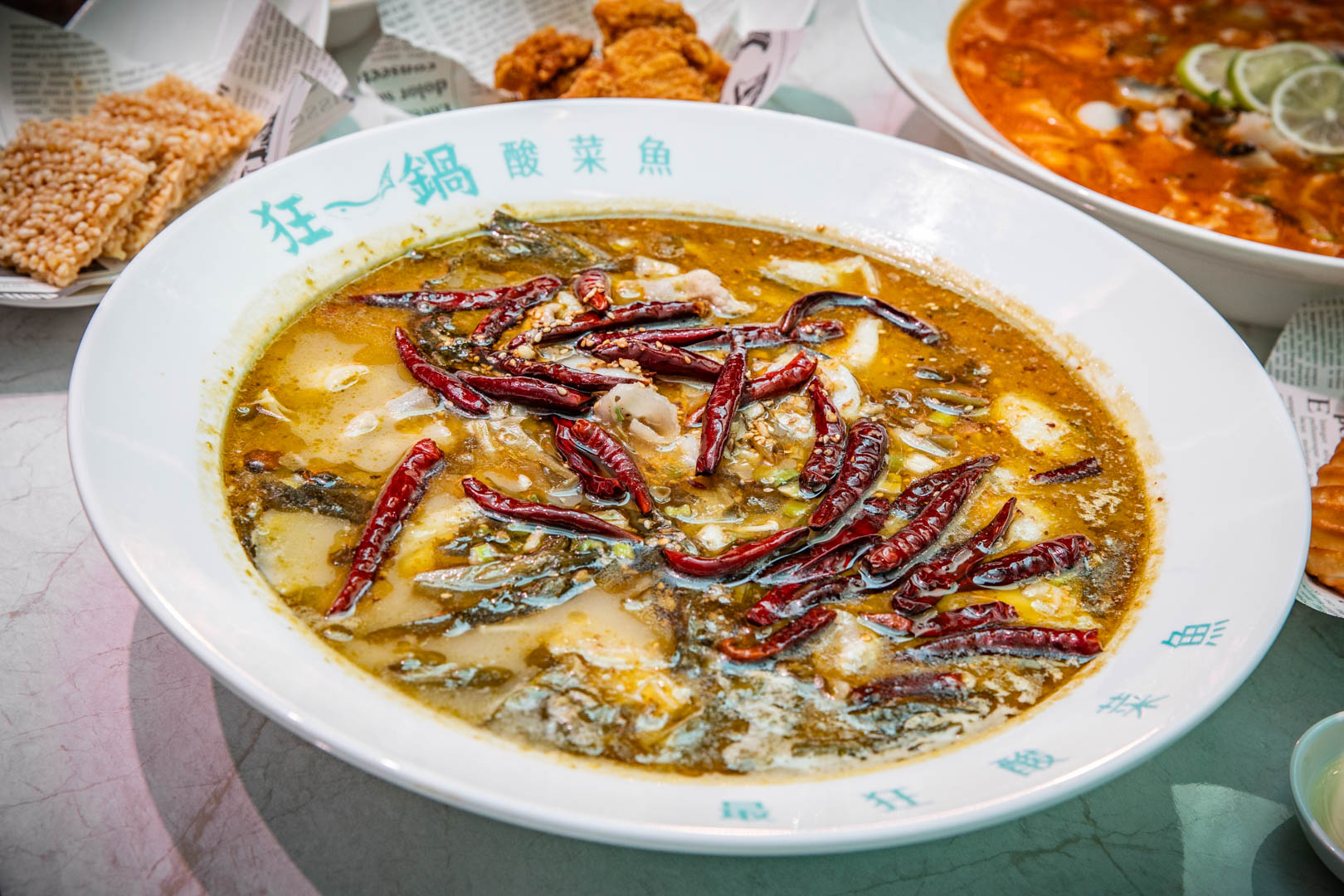 西門町酸菜魚,狂一鍋酸菜魚台北西門店