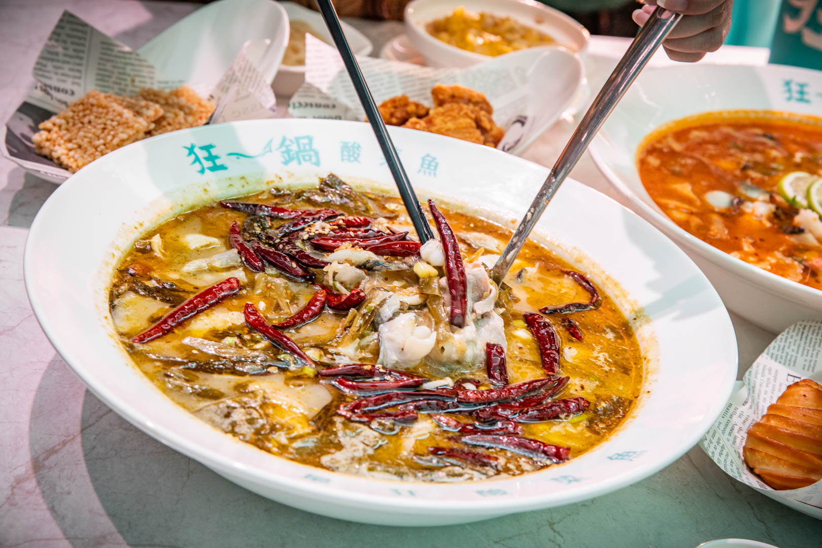 西門町酸菜魚,狂一鍋酸菜魚台北西門店